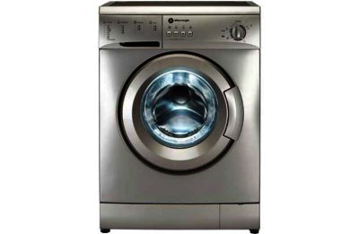 White Knight WM126VS 6KG 1200 Spin Washing Machine - Silver